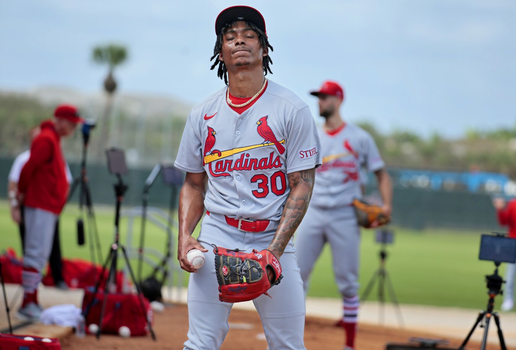 أغر؟´«أ½ Cardinals continue spring training in Jupiter